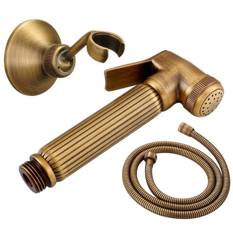 

Brass Handheld Bidet Shower Set Sprayer Toilet Bidet Faucet