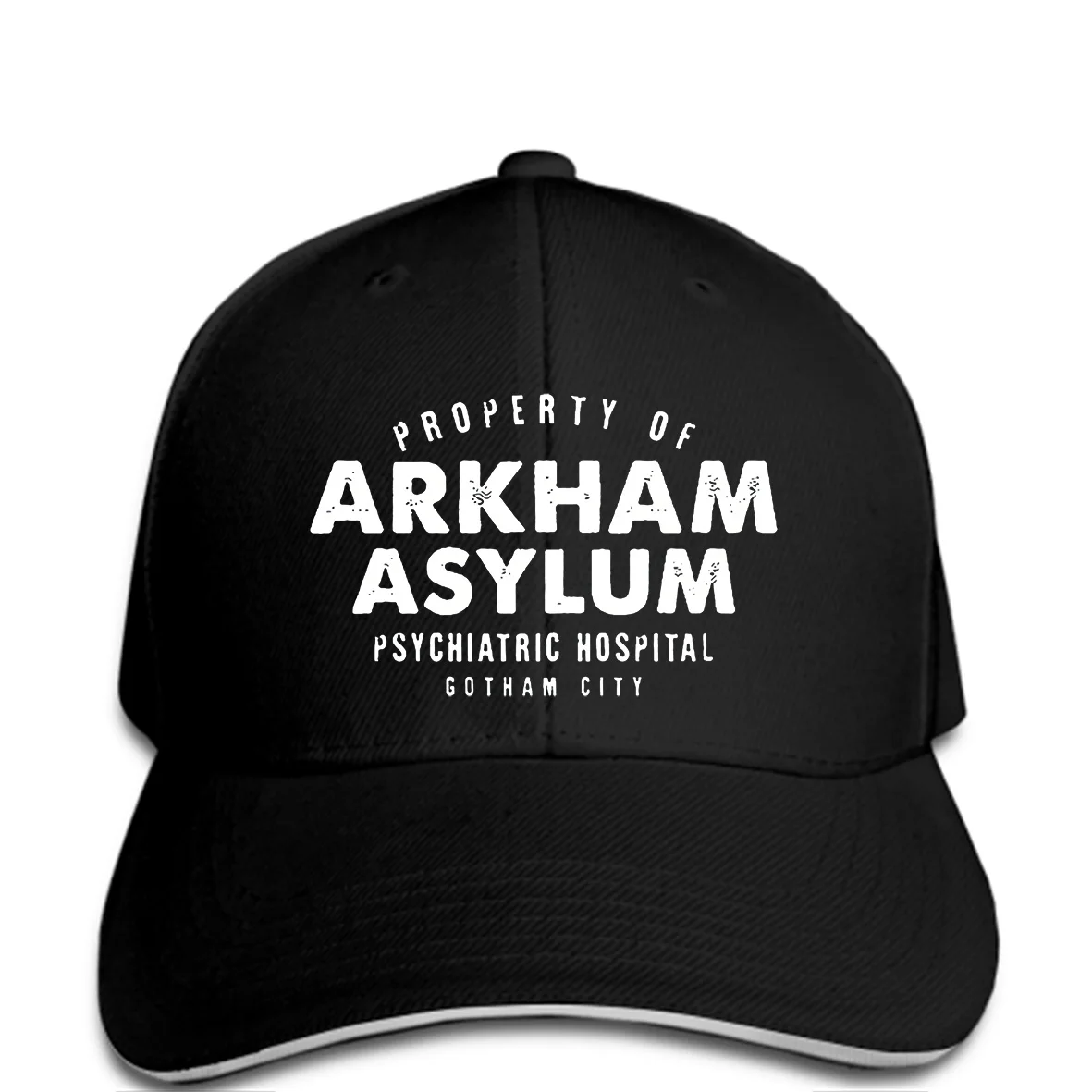 Мужская бейсбольная Кепка Arkham Asylum T, Sychiatric hospal Gotham City, Премиум Кепка, бейсболка, wo men