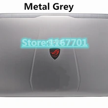 Ноутбук Топ/задний Чехол/крышка/оболочка для ASUS ROG Strix GL552 GL552V GL552VE GL552VW GL552JX ZX50V ZX50J ZX50JA Металл Серый/Blak