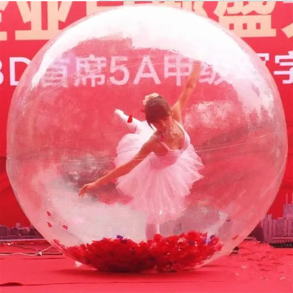 TPU Mateial 2m Dia Inflatable Water Walking Ball Water Balloon Zorb Ball For Sale