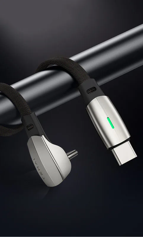 Car mobile phone charging cable For Apple Android typec fast charging cable Accessories For Tesla Model3 modelY