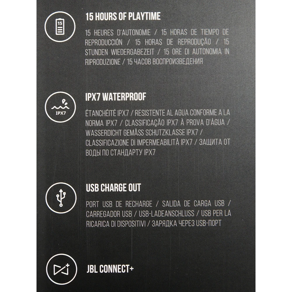 Колонка порт. JBL Xtreme 2 черный 40W 1.0 BT/USB 10000mAh(JBLXTREME2BLKEU