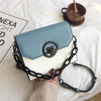

Hand Bags For Women 2020 Fashion Luxury High Quality PU Leather Shoulder Bag New Ladies Chain Handbags Flap Small Crossbody Bag