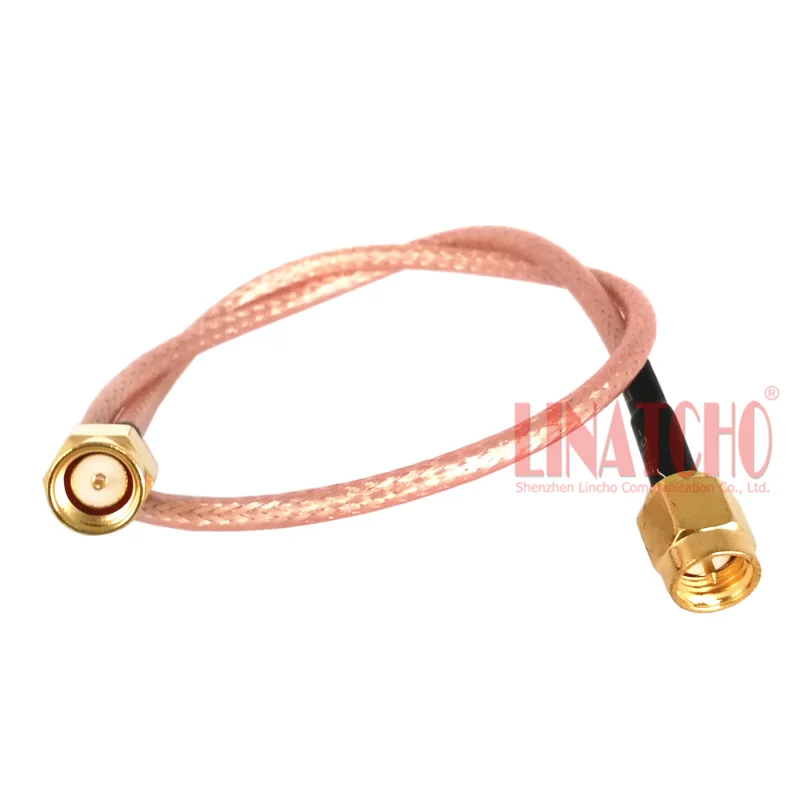 Коаксиальный кабель 30 см RG316 разъем SMA папа с двойным разъемом папа|connector rs232|connector