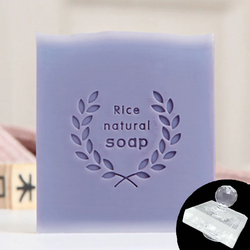 Acrylic Flower Rose Resin Chapter, DIY Handmade Natural Soap Making, Clear Stamp, Mini Patterns Sealing Wax Tools