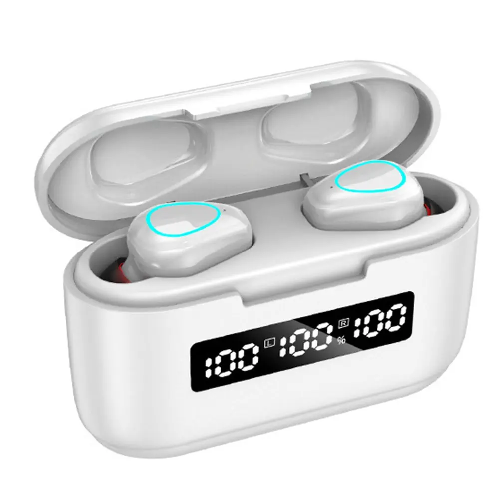 TWS Bluetooth 5 0 Wireless Earphones Headphone Touch Control Earphones Stereo Sport Headset LED Display Gaming Auriculare