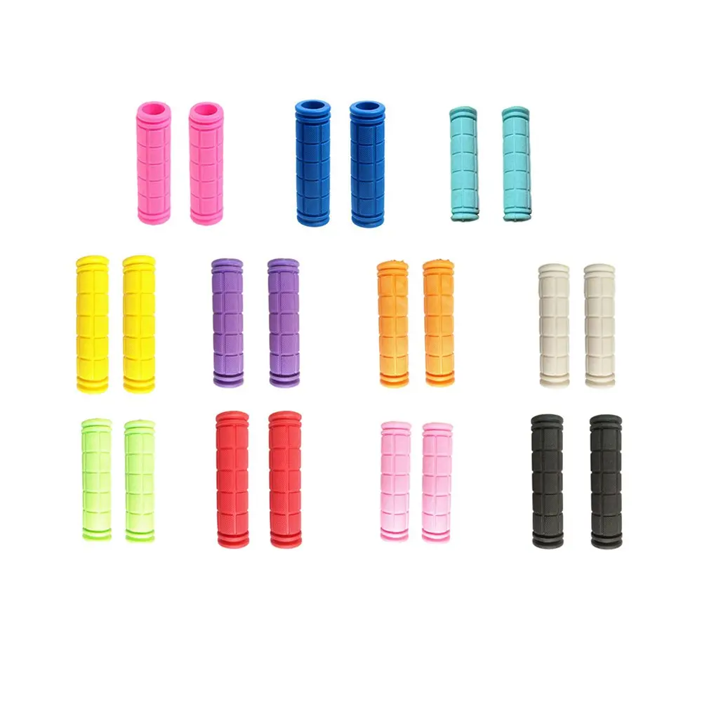 

Bike Handlebar Grips Ergo Rubber Cycling Bicycle Grips Ergonomic Shape and Vibration/Shock Absorbent Rubber Grips