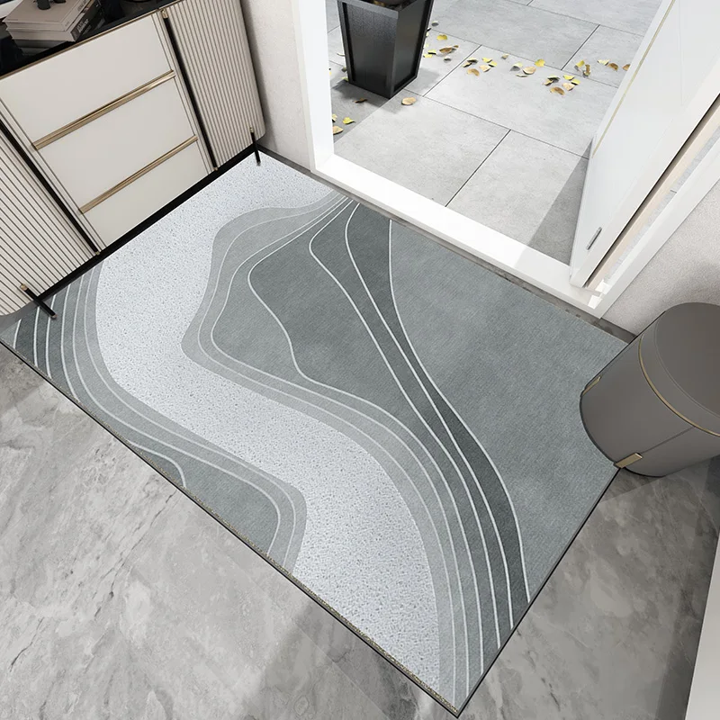 Nordic Style Floor Mats Carpet Kitchen Mat Bath Mat Entrance Door Mat Carpet Custom Pattern Non-slip Dustproof Hallway Door Mats