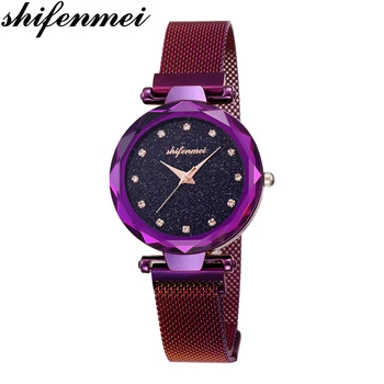 

Shifenmei Watches Women Fashion Watch 2019 Ladies Watches Top Brand Luxury Bracelet Clock Stainless Steel Strap Zegarek Damski