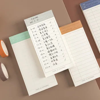 

Simple Basic Function Loose Leaf Memo Pad Traveller Planner To Do List Notes School Supply Stationery Gift