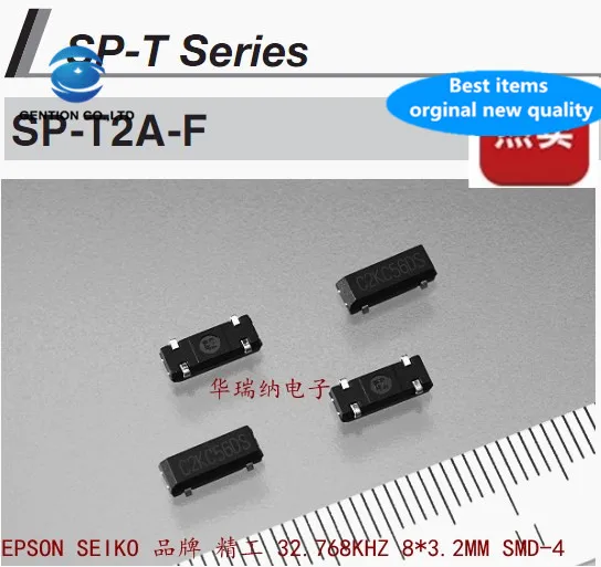 10 шт. 100% оригинальная новая модель Seiko SP-T2A-F 32 768 кГц SMD-4 x мм ПФ 20ppm | Компьютеры и