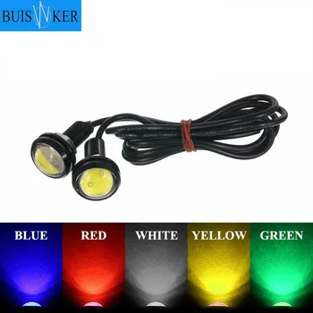 

6 pcs 12V LED 18mm Eagle Eye Light High Power lamp Daytime Running Light parking lights Auto Fog bulb Backup DRL car styling