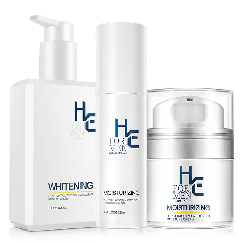 white cream face wash