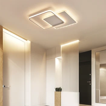 

Fashionable, simple, personalized and creative square panel ceiling lamp