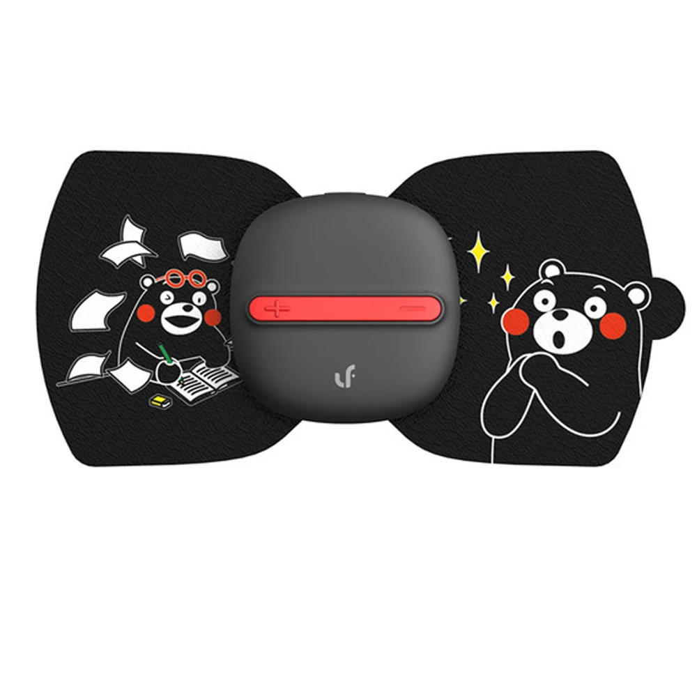 Black bear Xiaomi Mijia LF Массажер для расслабления всего тела, волшебный Сенсорный Массаж, умные наклейки для дома Kumamon internatal version - Цвет: Black bear