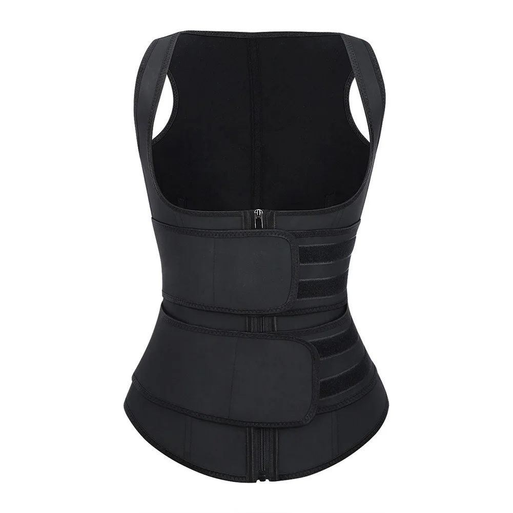 

100% Latex Waist Trainer Vest 9 Steel Bones Waist Cincher Shapewear Slimming Shaper Corset body shapers
