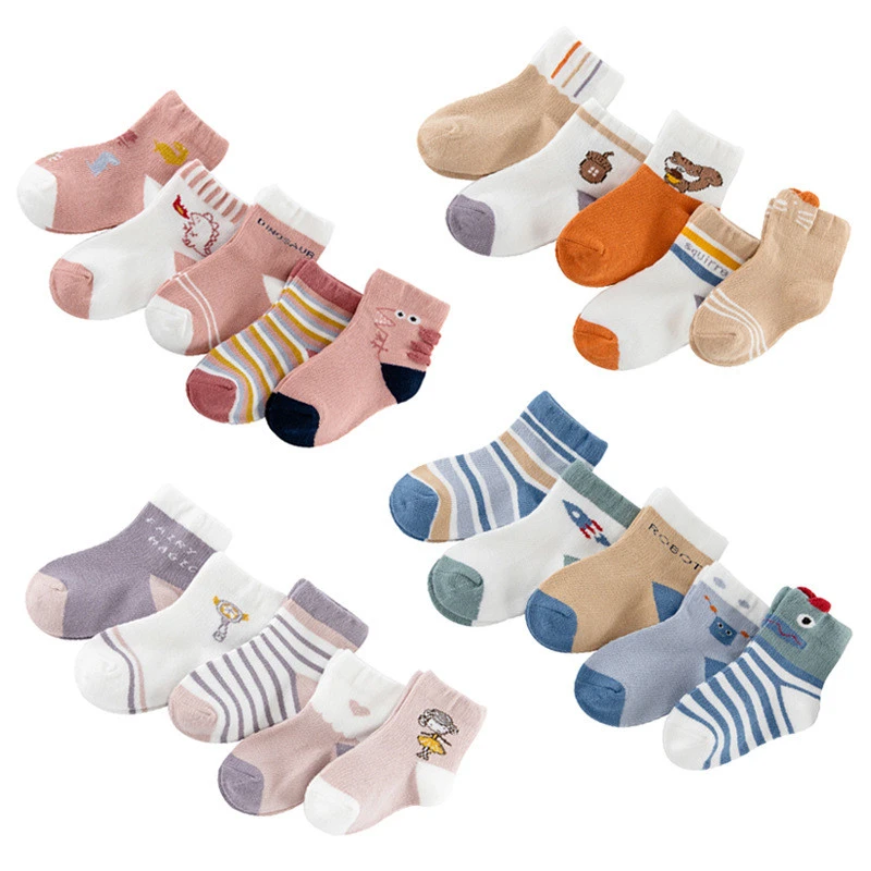 5 ペア ロット女の子靴下綿の漫画の靴下ボーイ秋冬女子供のための 1 2 3 4 5 6 7 8 9 10 11 12 T Socks Aliexpress