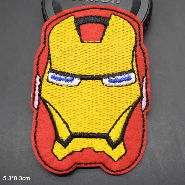 Disney Marvel Ironman Tony Stark Iron On Embroidered Clothes Patches For Girl Woman Clothing Stickers Garment Wholesa 1
