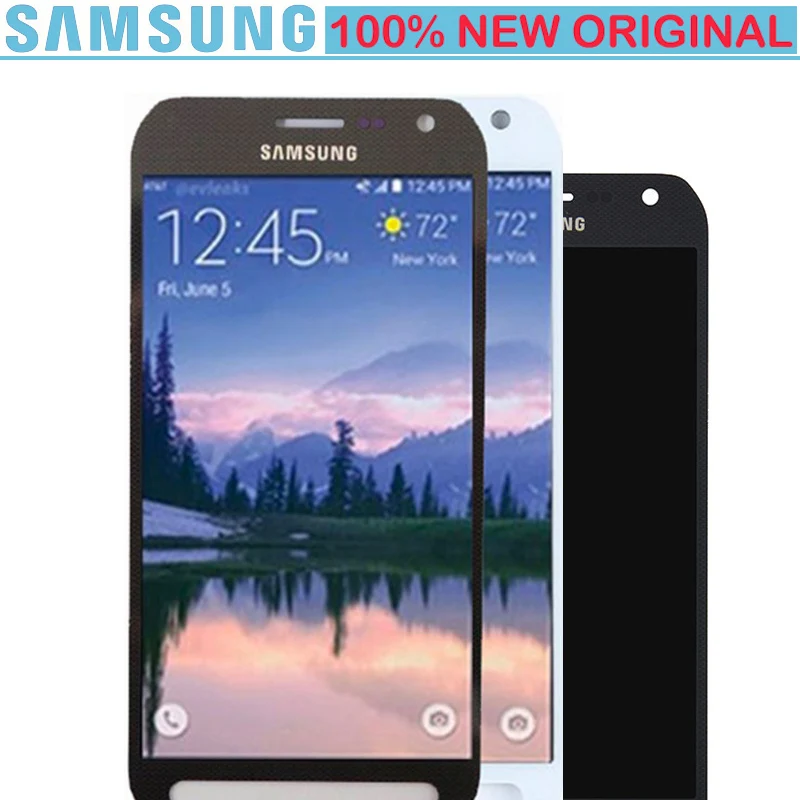 Новый оригинальный 5 1 ''Супер AMOLED ЖК дисплей Замена для Samsung Galaxy S6 Active G890 G890A