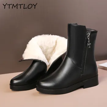 

Women boots autumn winter warm plush fur shoes woman fashion winter boots women boots Shose Women Fashion Boots