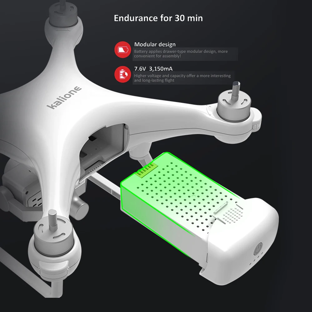 câmera anti-shake cardan profisional rc quadcopter brushless