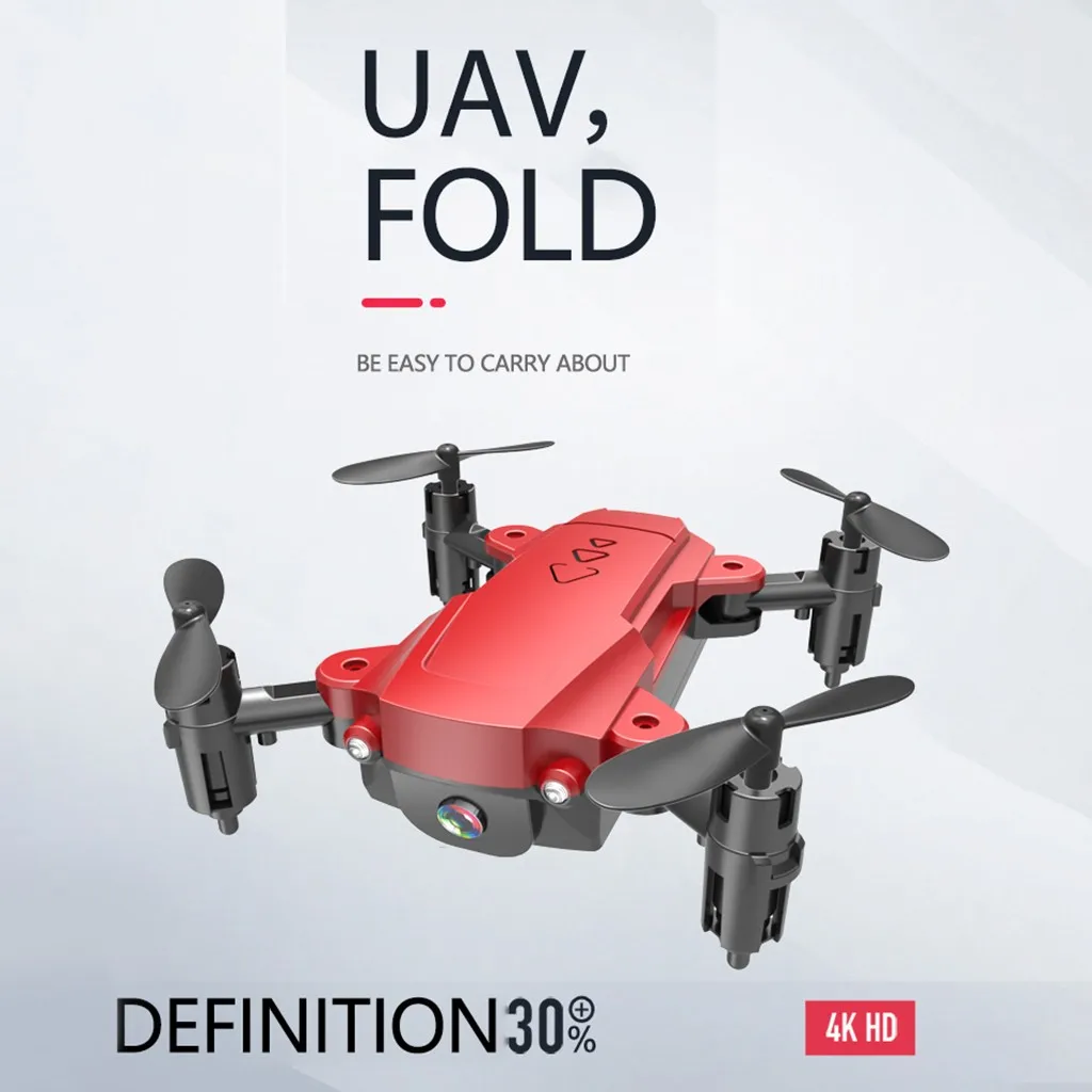 H16 2,4G 4K HD камера Квадрокоптер WiFi fpv высота удержания Складной Микро Карманный Дрон с селфи Квадрокоптер дети игрушки Jouets# J