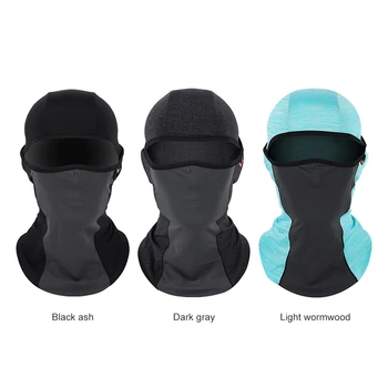 

Balaclava Face Mask Ice Silk Summer Outdoor Anti-UV Mountain Road Bike Cycling Skin-friendly Full Face Cover Mask