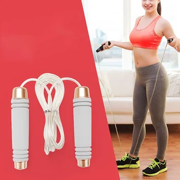 

Jump Rope Ultra-speed Ball Bearing Skipping Rope Steel Wire Jumping Ropes For Boxing MMA Gym Fitness Training