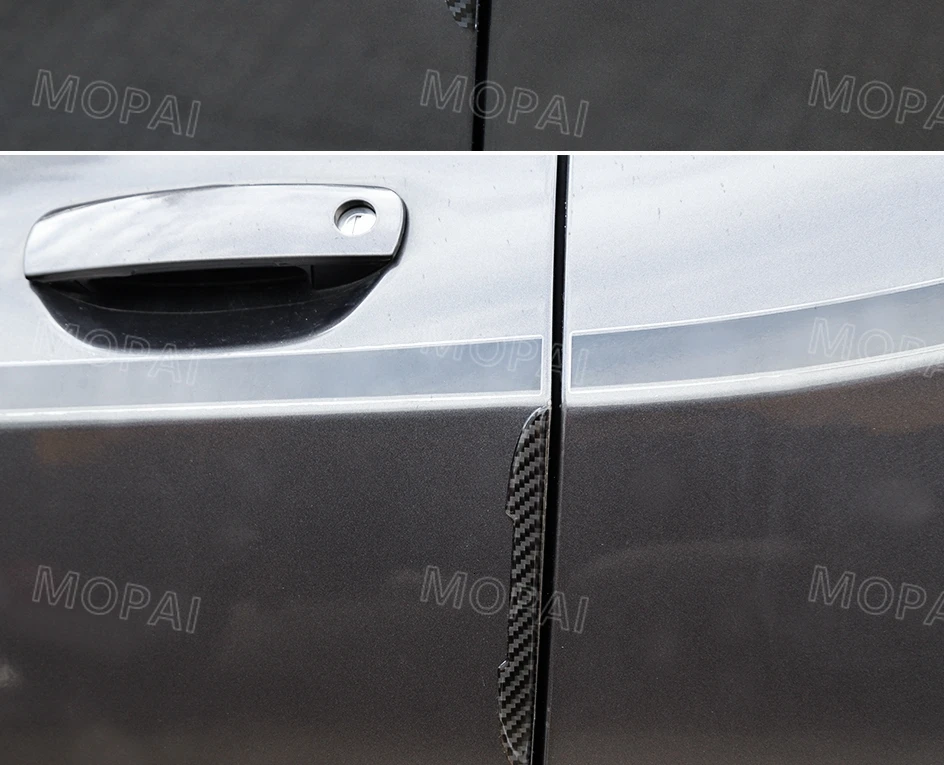 MOPAI Автомобильная наклейка s для Dodge Автомобильная дверь защитная полоса для края Защита от царапин анти-столкновения отделка анти-трет наклейка для Challenger