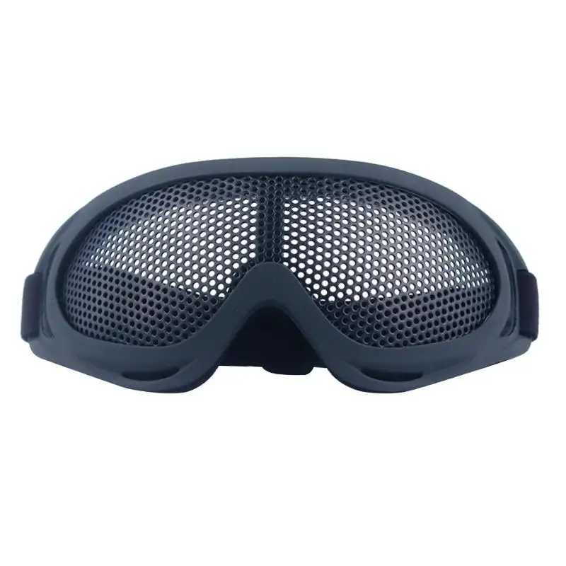 Hunting Goggles Steel Wire Mesh Outdoor Game Eyes Protective Safety Glasses