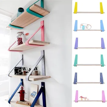 

Solid Wood Partition Shelf Nordic Wall Decoration Finishing Racks Home Bar Flower Pot Ornaments Display Hanging Storage Holders