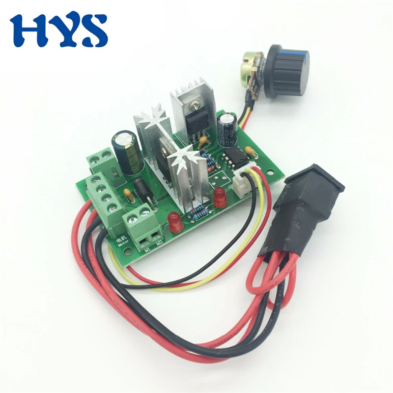 Контроллер двигателя DC 6 V-30 V 6A PWM регулировка скорости напряжения контроллер CW CCW Реверсивный PLC контроль электродвигатель DC 12 вольт CCM6N