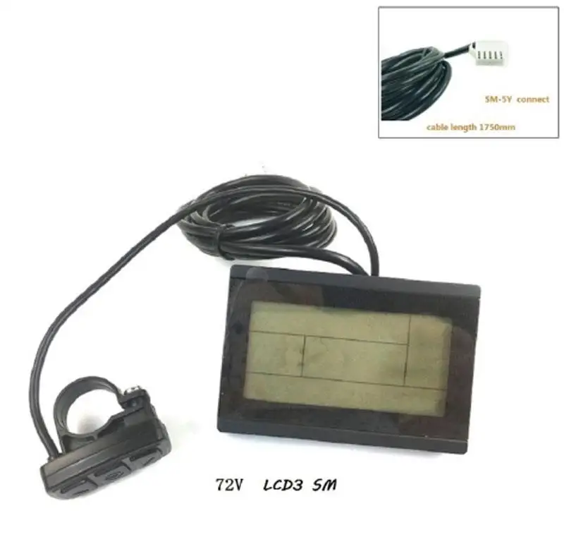 Когда-нибудь 24V36V48V72V аксессуары для электровелосипеда Ebike Kunteng Kt Lcd 3 дисплея электровелосипеда для детали для электровелосипеда