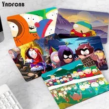 Yndfcnb sul dos desenhos animados parke mouse de borracha durável desktop mousepad suave almofada de escrita desktops companheiro gaming mouse