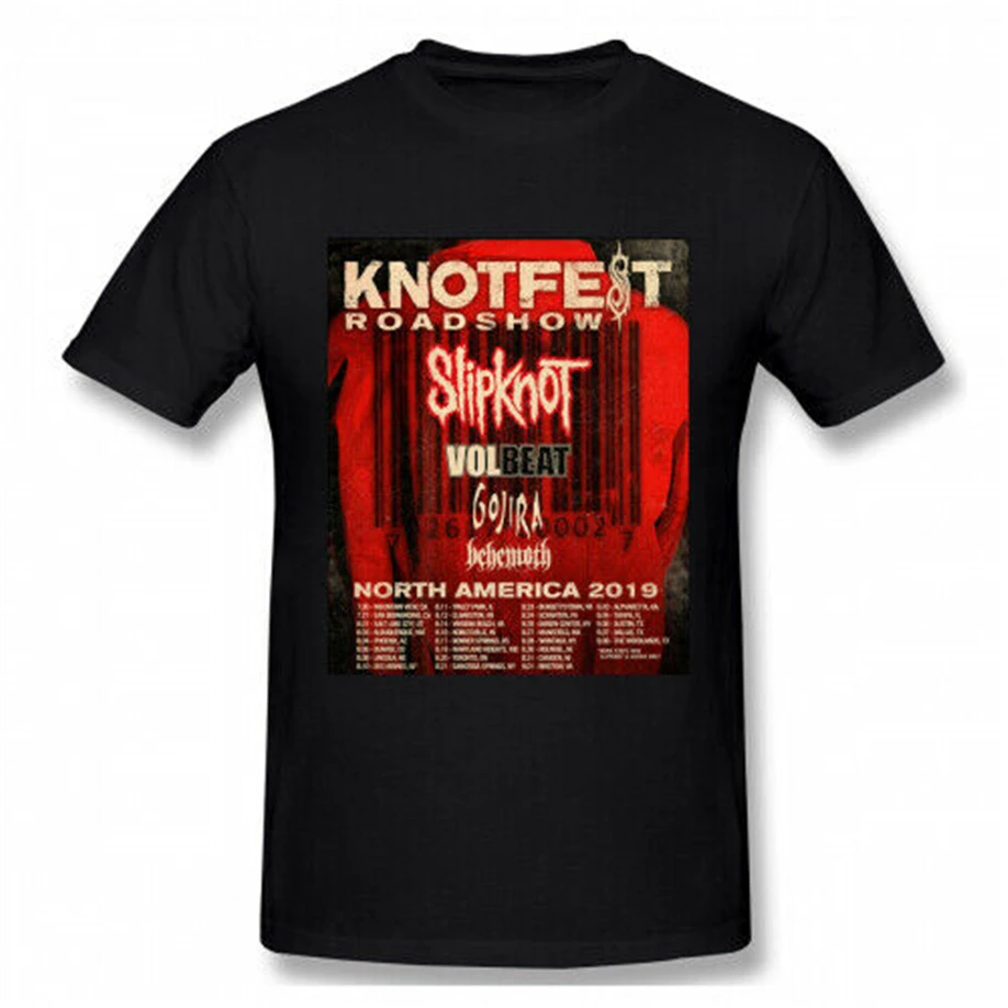 

Men Slipknot Band Tour 2019 Tee T Shirt Classic Unique Tee Shirt