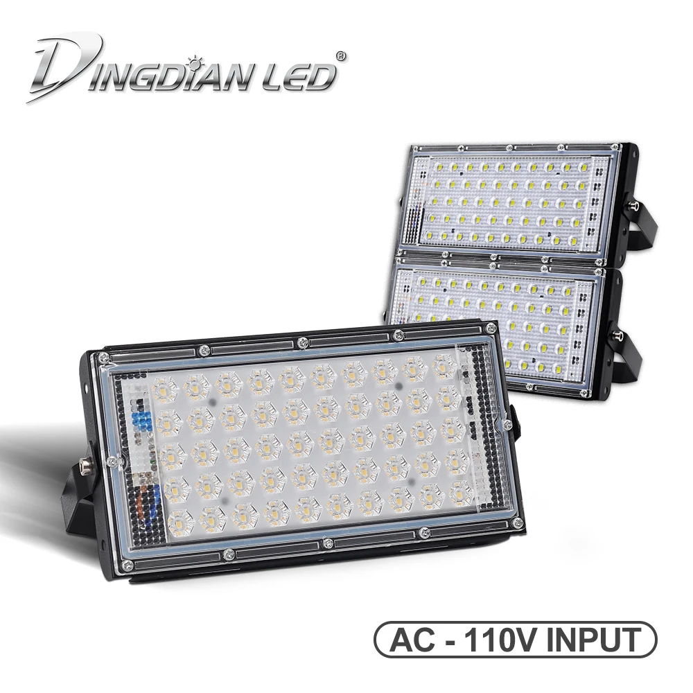 DINGDIAN Светодиодный прожектор AC110V 30 Вт/50 Вт Открытый водонепроницаемый IP65 Точечный светильник Xtra яркий садовый прожектор светильник светодиодный садовый светильник