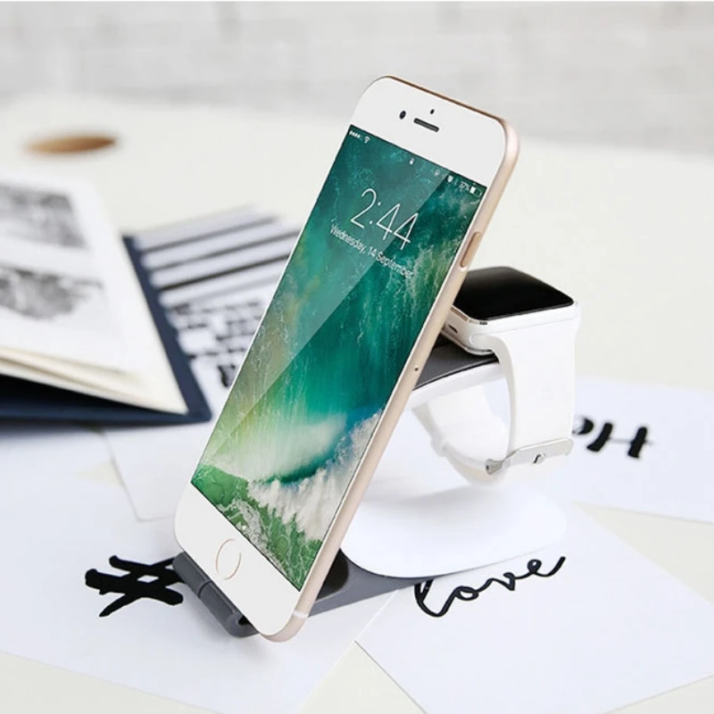 Зарядное устройство Док-станция держатель часы ремешок подставка для Apple Watch Series 1 2 3 42 мм 38 мм Зарядка Смарт кронштейн для часов держатель