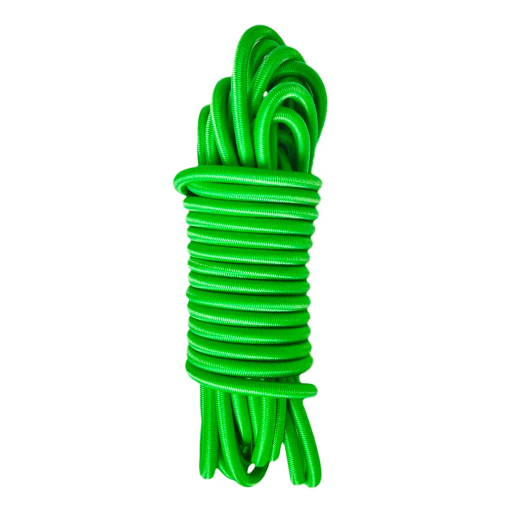 2Pcs 5m 4mm Elastic  Rope Shock Cord Tie Down For Boats Trailers New