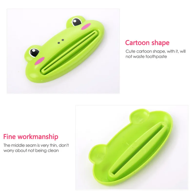 Bathroom Accessories Home decoration Tube Rolling Holder Squeezer Easy Cartoon Toothpaste Dispenser Hogar Dropshipping HOT SALE