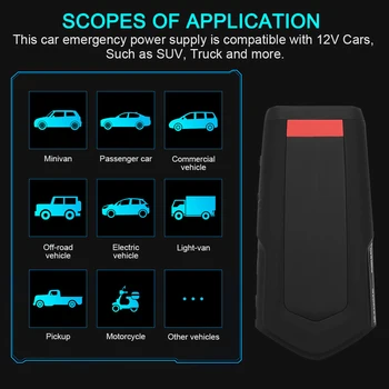 

12V Car Emergency Start Power Supply Car Mobile Power Supply Backup Battery Emergency Power Supply Universal Multifunction
