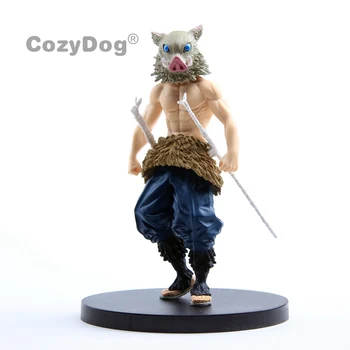 

17 cm Aniem Demon Slayer Innosuke PVC Action Figures Toy Cartoon kimetsu No Yaiba Nezuko Series Collectible Model Baby Kids Gift