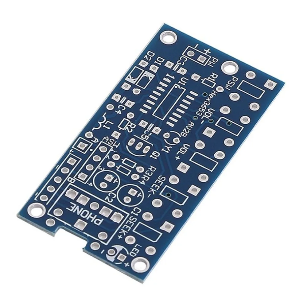 Беспроводной Стерео FM радио приемник модуль PCB DIY электронные наборы 76 МГц-108 МГц экологически чистые материалы