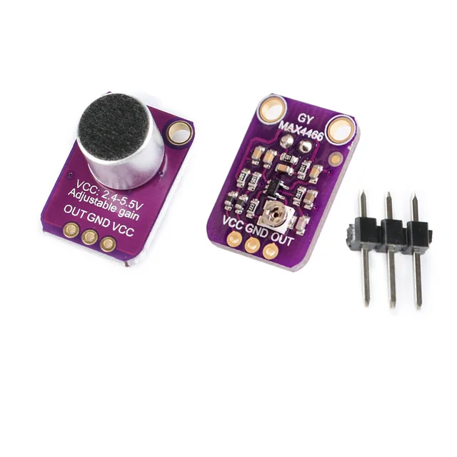 Electret Microphone Amplifier MAX4466 Adjustable Gain for Arduino & ESP32 - Image 2