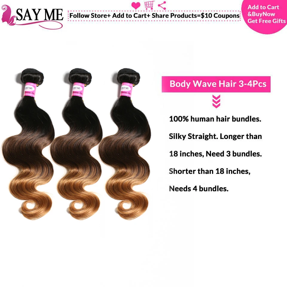 Ombre Body Wave Bundles Brazilian Hair Weave Bundles Honey Blonde Human Hair 3/4 Bundles Remy Ombre Human Hair Extensions Ombre Body Wave Bundles Brazilian Hair Weave Bundles Honey Blonde Human Hair 3/4 Bundles Remy Ombre Human Hair Extensions