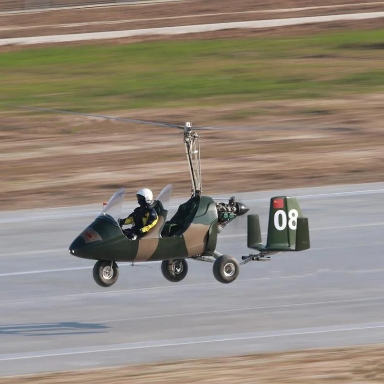 Gyrocopter 2 seater helicopter