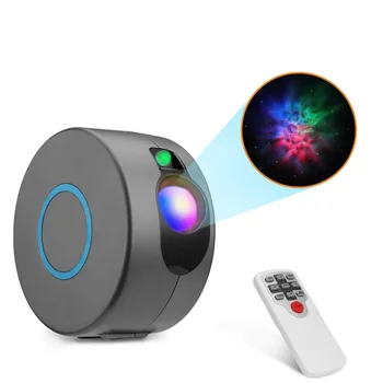 

Led Colorful Starry Light Star Galaxy Laser Projector Living Room Decor with Remote Control Romantic Nebula Cloud Night lamp