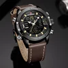 NAVIFORCE Watch Men Top Luxury Brand Leather Waterproof Quartz Wristwatches Military Sport Men’s Watches Date Relogio Masculino ► Photo 3/6