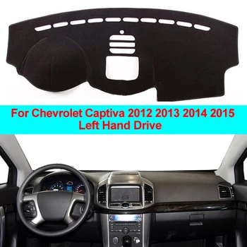 

Car Inner Dashboard Cover Dash Mat Carpet Cape Pad For Chevrolet Captiva 2012 2013 2014 2015 Automobile Dashboard Pad Anti-UV