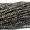 Veemake Black Opal DIY Natural Necklace Bracelets Earrings Ring Faceted Small Round Women's Beads For Jewelry Making 06764 1