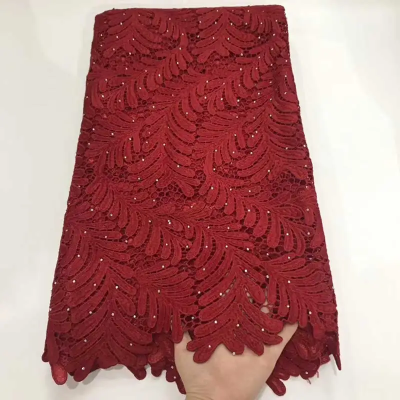 Кружевные Цветы последние нигерийские кружевные стили французские вечерние кружевные ткани 5 ярдов Тюлевая ткань AIMEE01